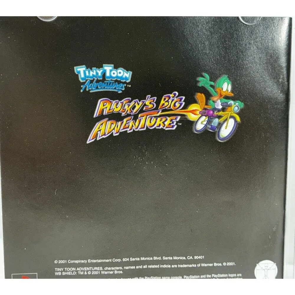 Tiny Toon Adventures: Plucky's Big Adventure Sony PlayStation Complete Tested